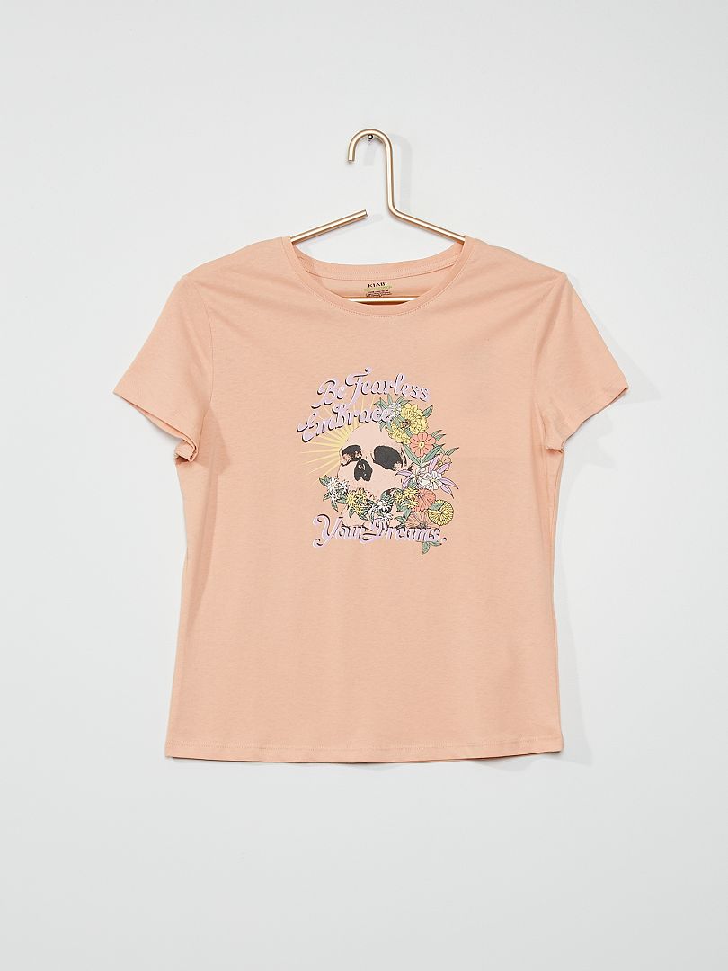T-shirt roze - Kiabi