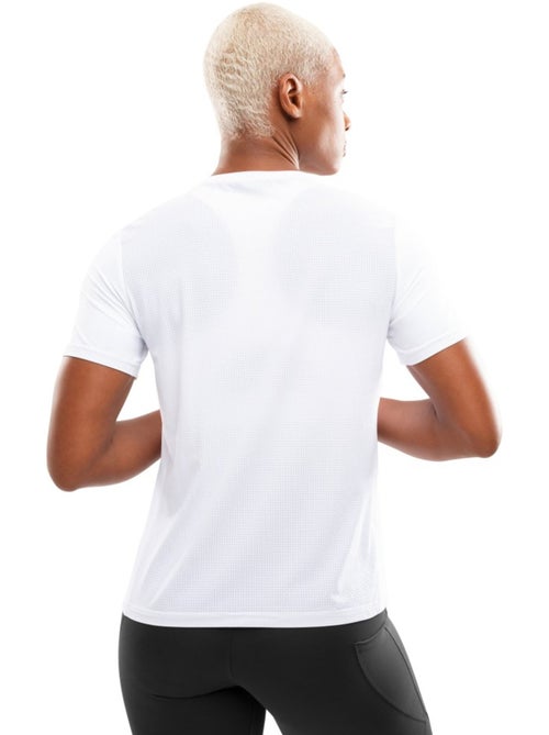T-shirt running manches courtes femme fitness femme singapore - Kiabi
