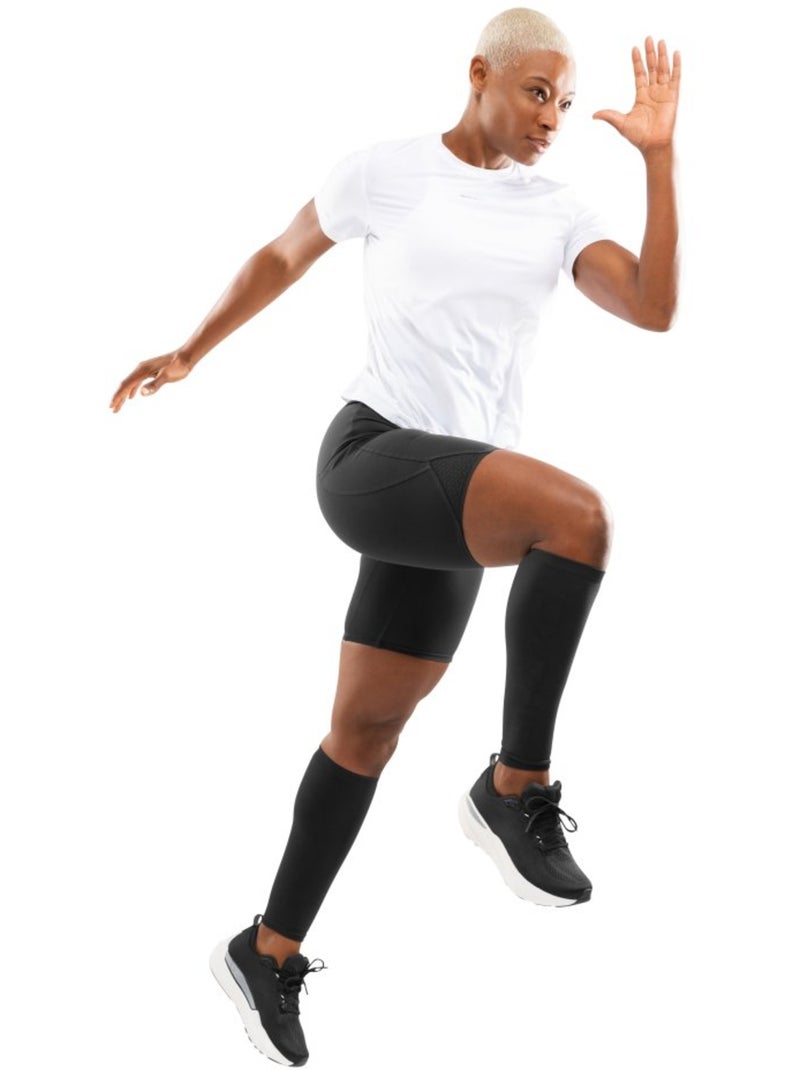 T-shirt running manches courtes femme fitness femme singapore Blanc - Kiabi