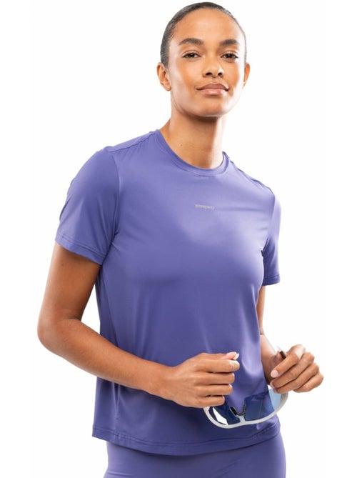 T-shirt running manches courtes femme fitness femme singapore - Kiabi