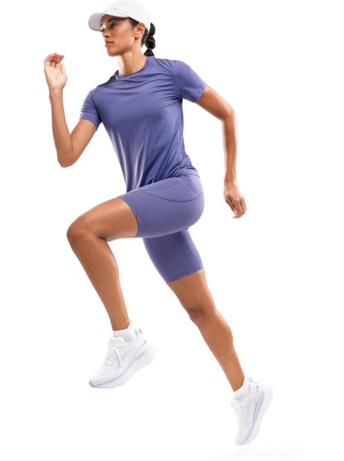T-shirt running manches courtes femme fitness femme singapore - Kiabi