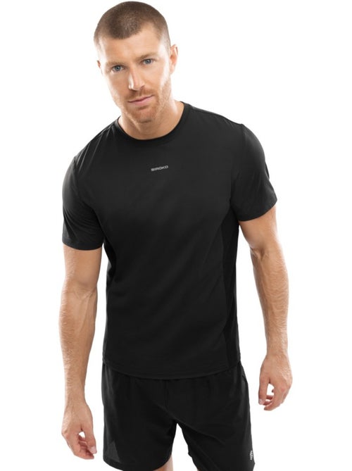T-shirt running manches courtes homme fitness homme gate - Kiabi