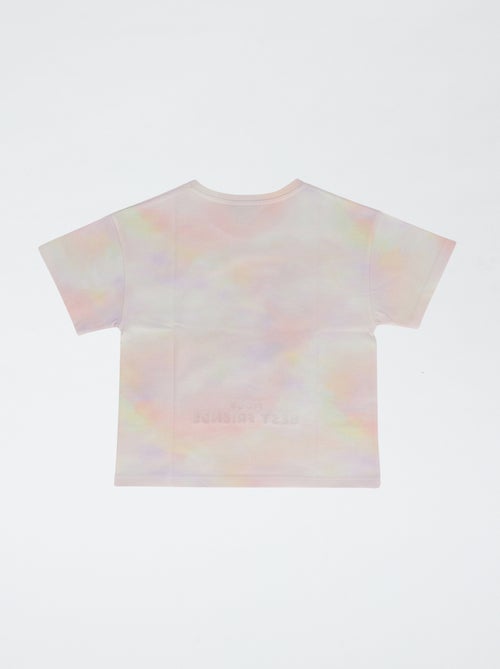 T-shirt 'Sanrio kuromi' manches courtes en coton - Kiabi