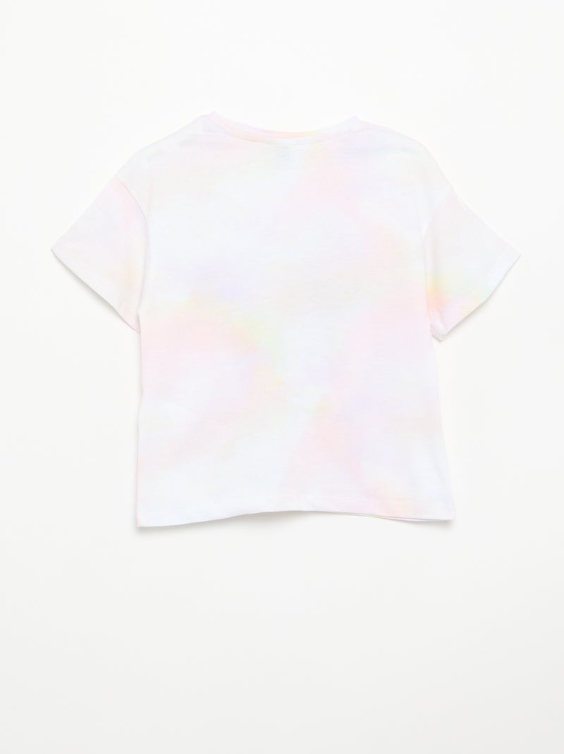 T-shirt 'Sanrio kuromi' manches courtes en coton Rose - Kiabi