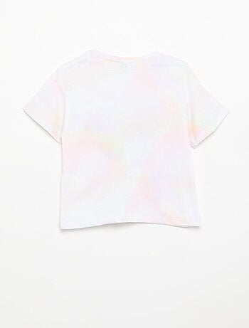T-shirt 'Sanrio kuromi' van katoen met korte mouwen