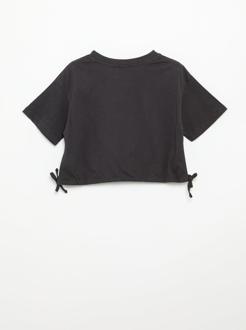 T-shirt 'Sanro' 'Cinnamorol' met korte mouwen Zwart - Kiabi