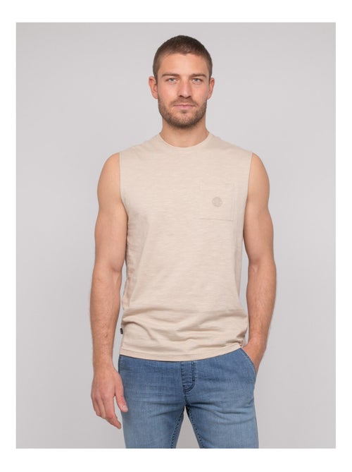 T-shirt sans manches coton negabino - Kiabi T-shirt sans manches coton negabino - Kiabi