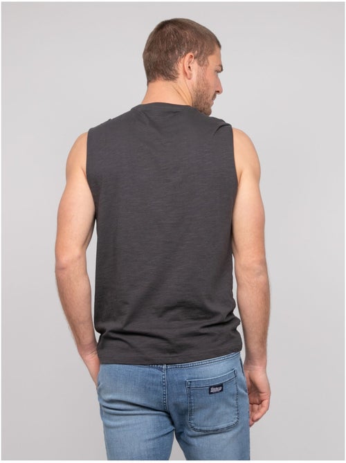 T-shirt sans manches coton negabino - Kiabi T-shirt sans manches coton negabino - Kiabi