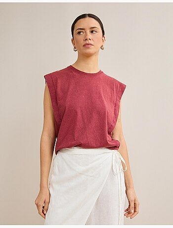 T-shirt sans manches, MO Fashion