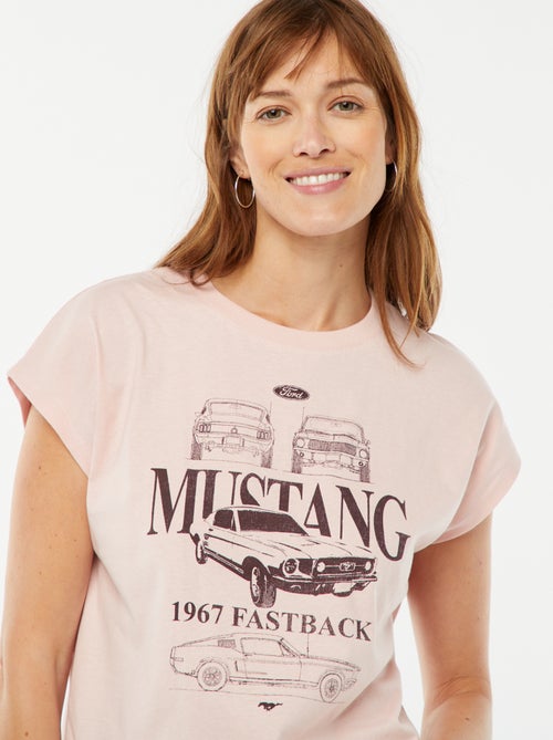 T-shirt sans manches 'Mustang' 'Ford' - Kiabi
