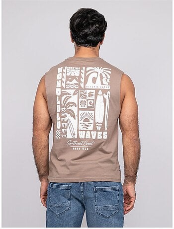 T-shirt sans manches nipolyte