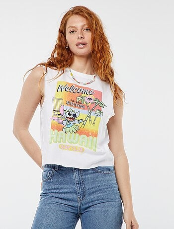 T-shirt sans manches 'Stitch' 'Disney'