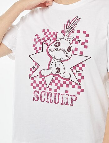 T-shirt 'Scrum' 'Lilo & Stitch' de Disney manches courtes