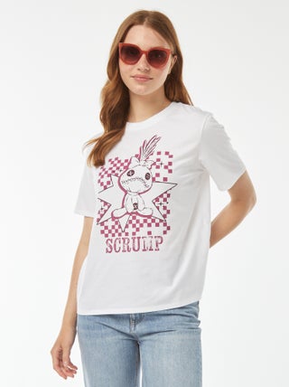 T-shirt 'Scrum' 'Lilo & Stitch' de Disney  manches courtes