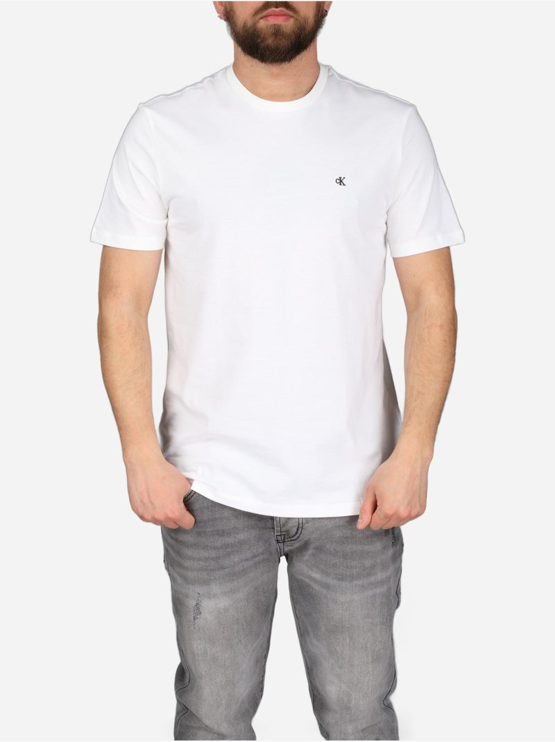 T-shirt-set (2 stuks) - Calvin Klein Wit - Kiabi