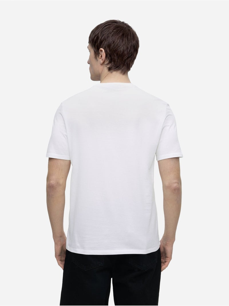 T-shirt-set (2 stuks) - calvin klein Wit - Kiabi