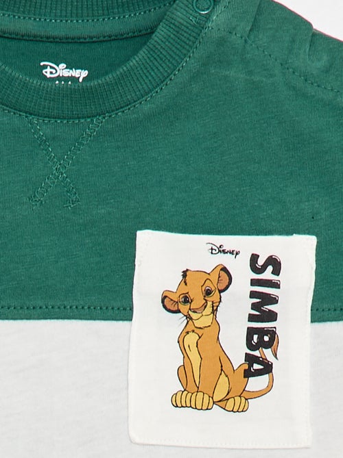 T-shirt 'Simba' avec poche poitrine 'Disney' - Kiabi
