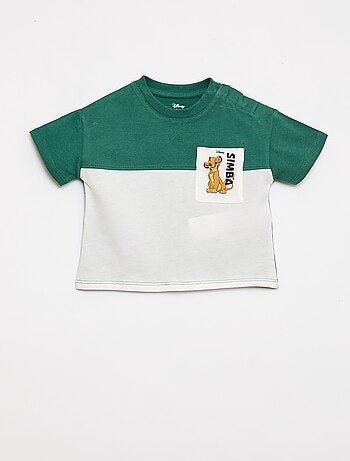 T-shirt 'Mickey' met borstzak 'Disney'