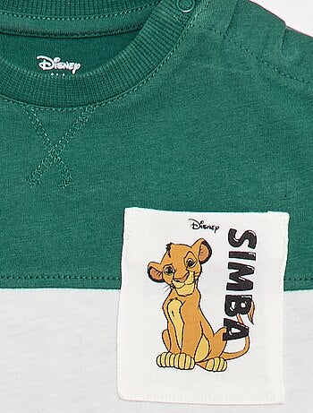 T-shirt 'Mickey' met borstzak 'Disney'
