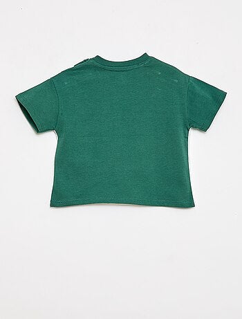 T-shirt 'Mickey' met borstzak 'Disney'