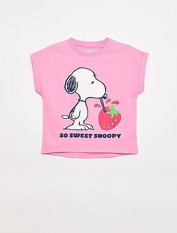 T-shirt 'Snoopy' à manches courtes
