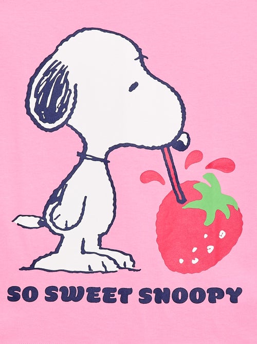T-shirt 'Snoopy' à manches courtes - Kiabi