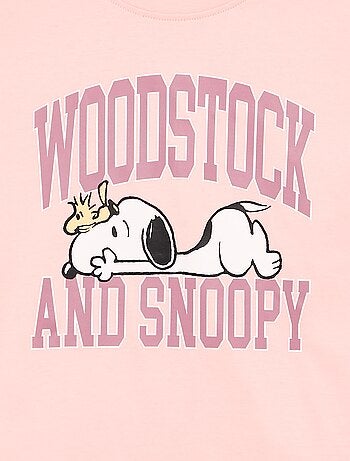 T-shirt 'Snoopy' à manches longues