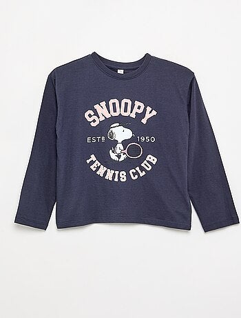 T-shirt 'Snoopy' met lange mouwen