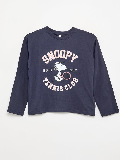 T-shirt 'Snoopy' met lange mouwen - Kiabi