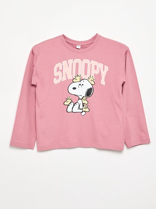 T-shirt 'Snoopy' met lange mouwen - Kiabi