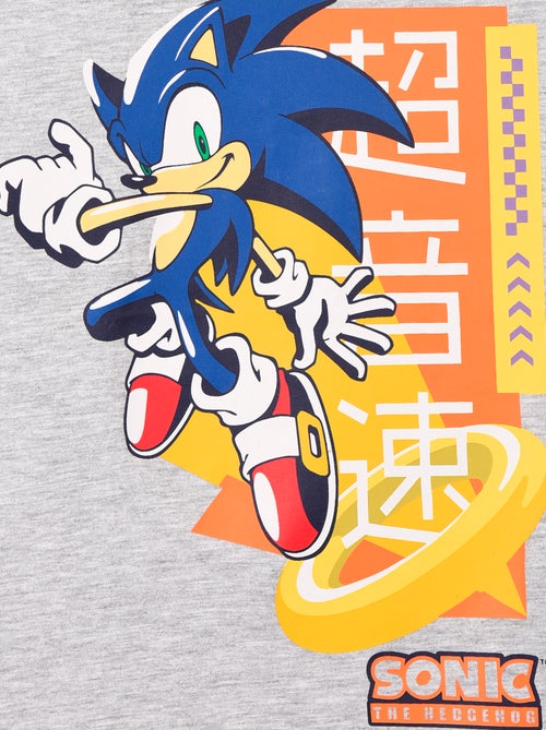 T-shirt 'Sonic' à manches longues - Kiabi