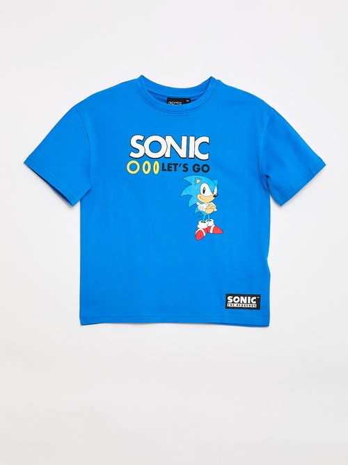 T-shirt 'Sonic' met korte mouwen - Kiabi