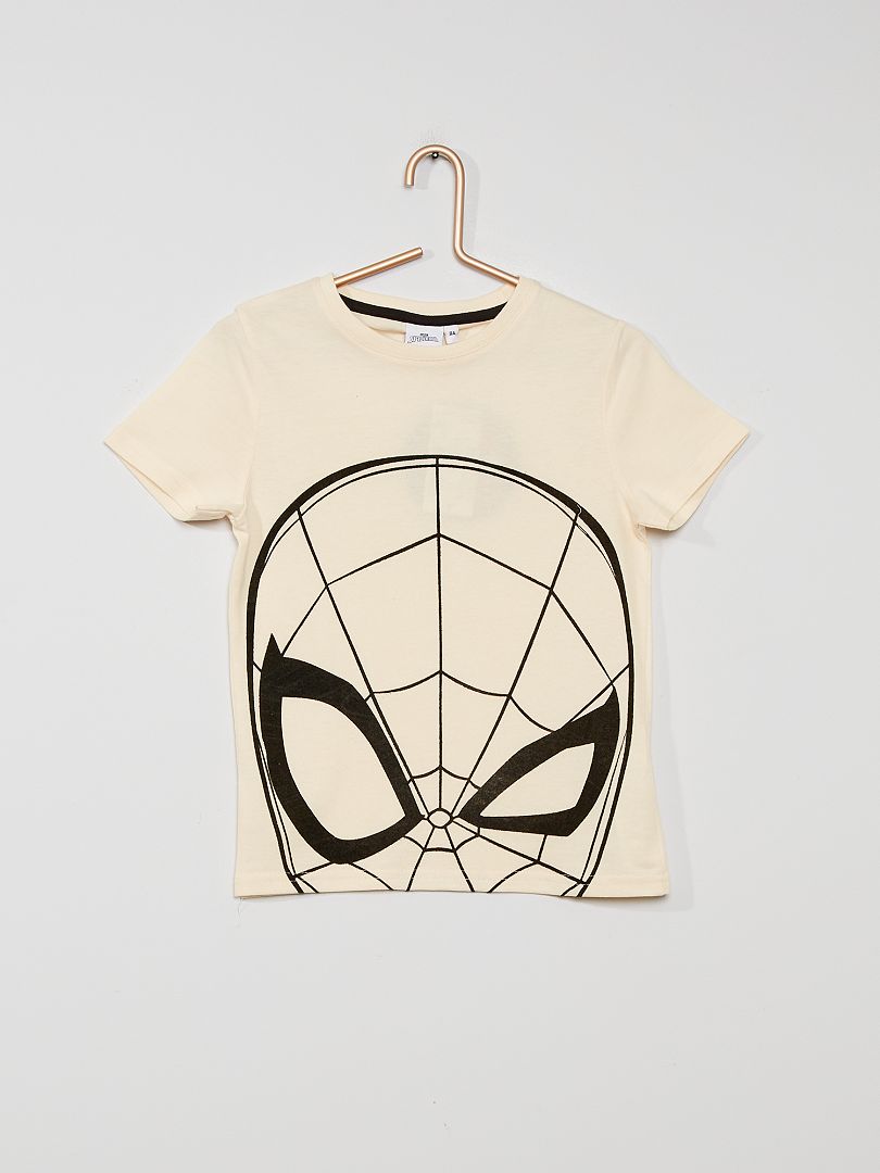 T-shirt 'Spider-Man' écru - Kiabi
