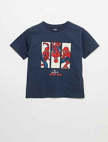 T-shirt 'Spider-Man' 'Marvel' manches courtes