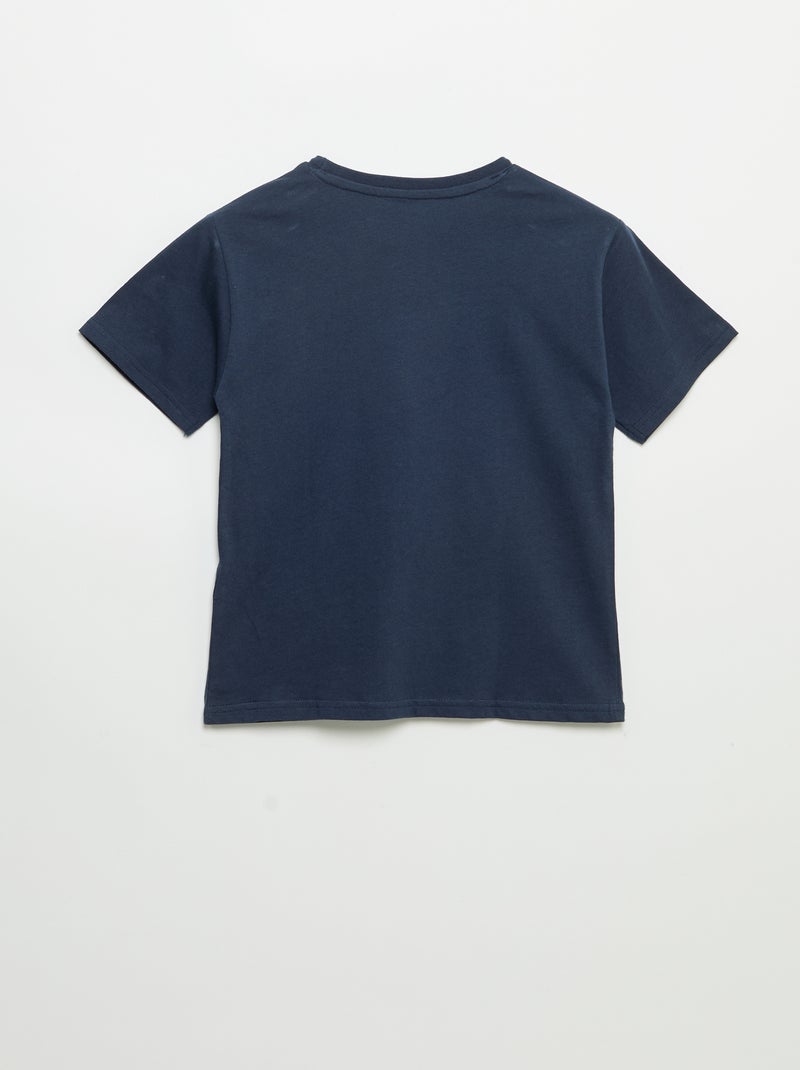 T-shirt 'Spider-Man' 'Marvel' manches courtes Bleu - Kiabi