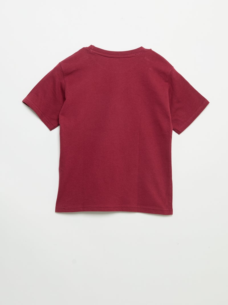 T-shirt 'Spider-Man' 'Marvel' met korte mouwen Rood - Kiabi