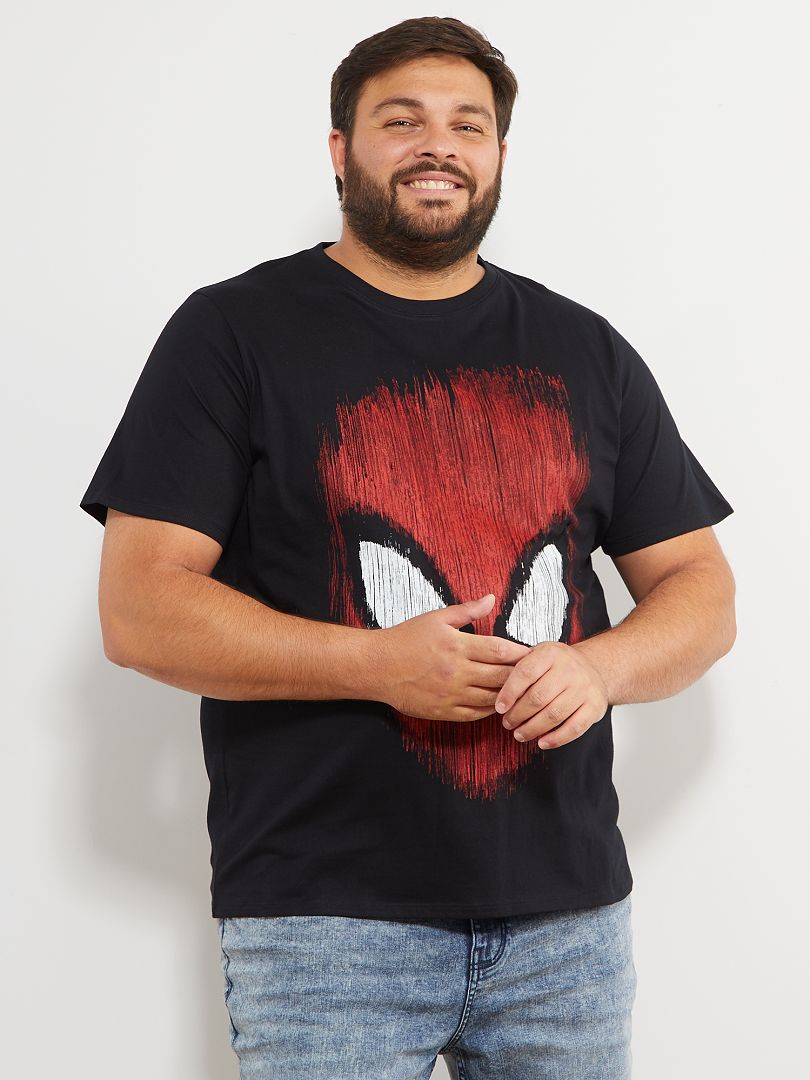 T-shirt 'Spider-Man' noir - Kiabi