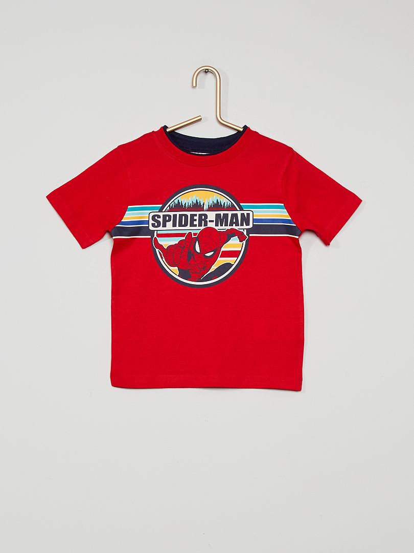 T-shirt 'Spider-Man' rood - Kiabi