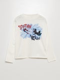 T-shirt 'Spiderman' 'Marvel' Beige - Kiabi