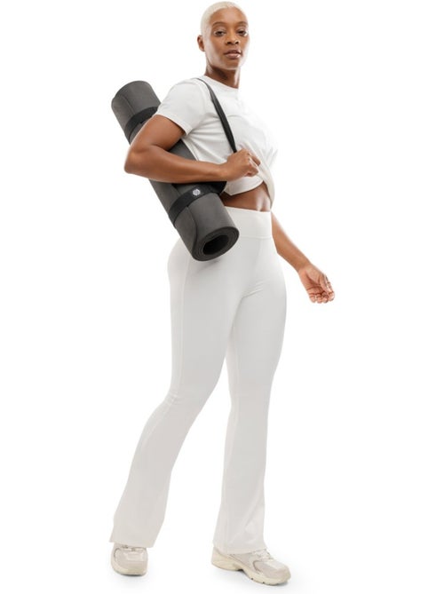 T-shirt sport à nœud torsadé femme fitness femme space - Kiabi