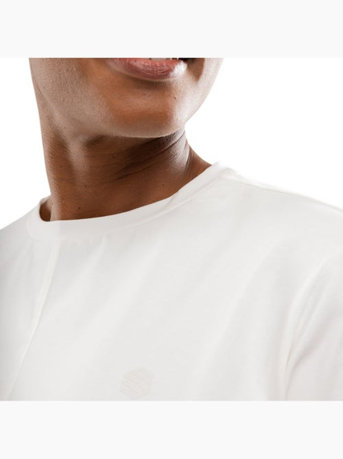 T-shirt sport à nœud torsadé femme fitness femme space - Kiabi