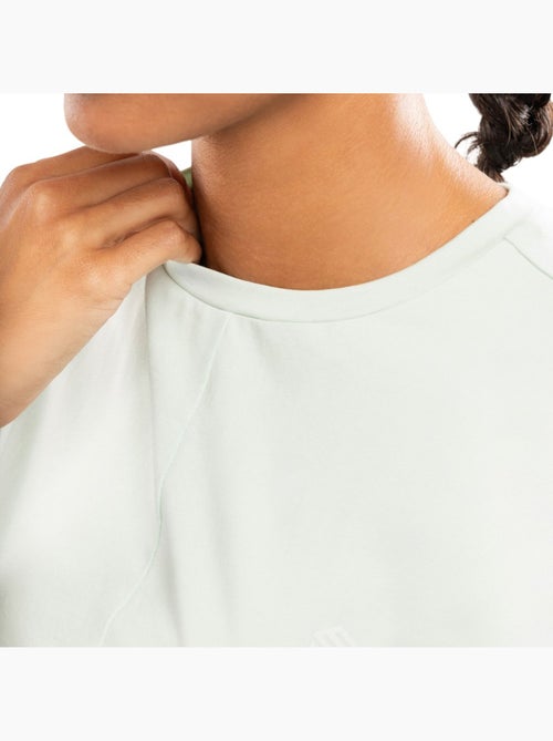 T-shirt sport à nœud torsadé femme fitness femme space - Kiabi