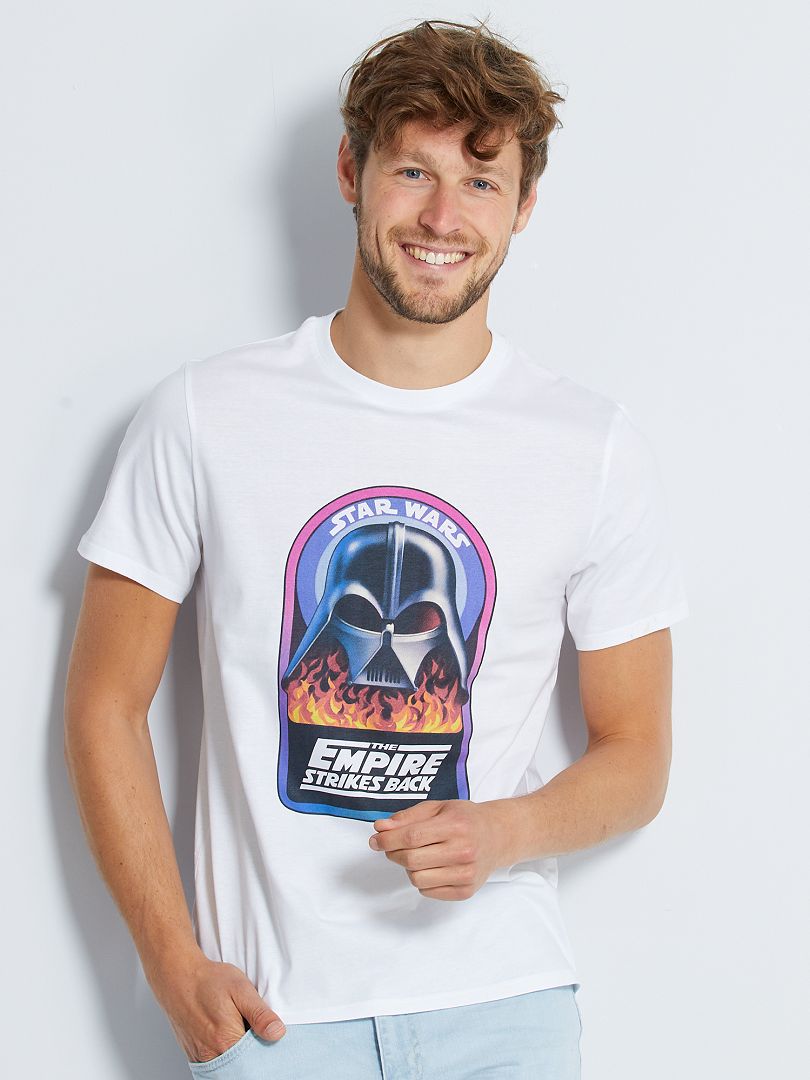 T-shirt 'Star Wars' blanc - Kiabi