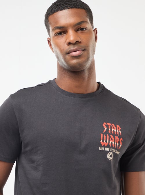T-shirt 'Star Wars' 'Dark Vador' à manches courtes - Kiabi