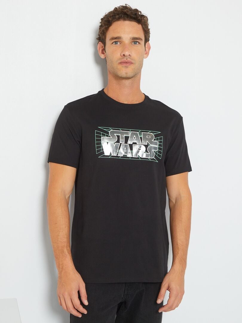 T-shirt 'Star Wars' en jersey Noir - Kiabi