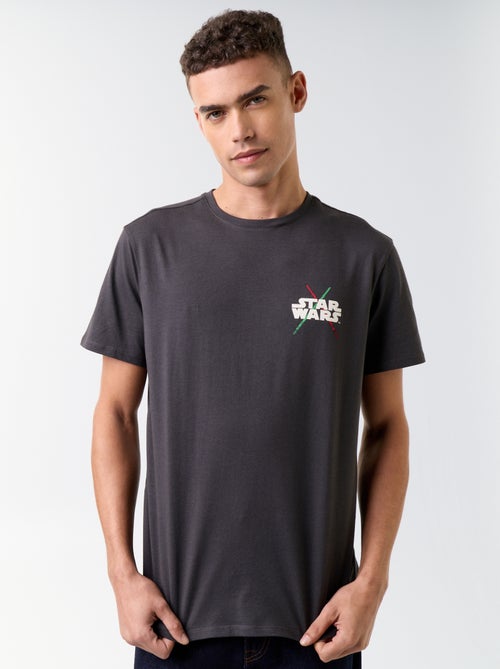 T-shirt 'Star Wars' met print op de voor- en achterkant - Kiabi T-shirt 'Star Wars' met print op de voor- en achterkant - Kiabi