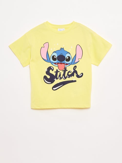 T-shirt 'Stitch' 'Disney' manches courtes - Kiabi