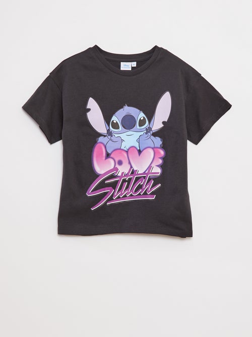 T-shirt 'Stitch' 'Disney' manches courtes - Kiabi
