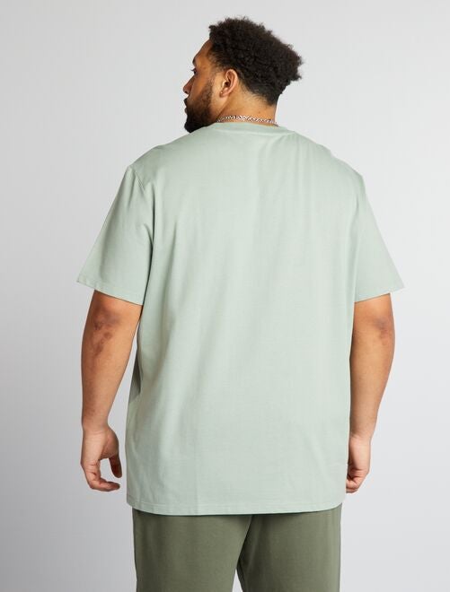 T-shirt stretch manches courtes - Kiabi
