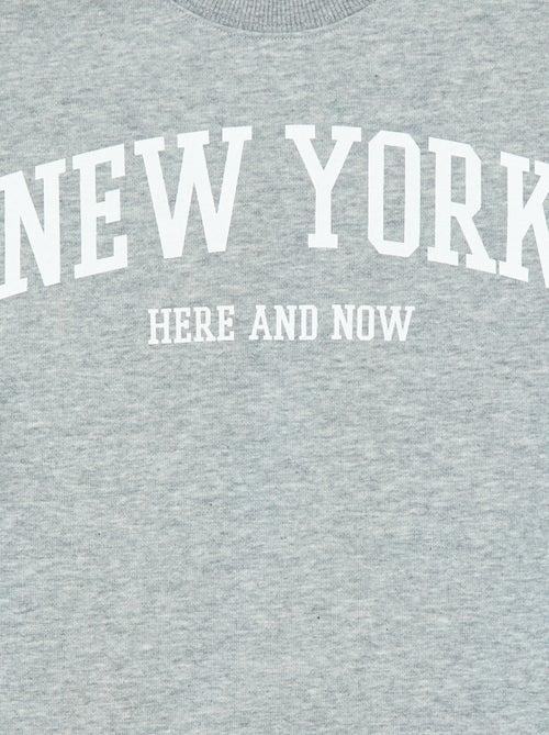 T-shirt style universitaire manches courtes - Kiabi